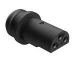 Thermoplastic shell DIP Connector with various terminal options designed to perform in temperature range minus 40 to plus 105 degrees Celsius