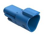 Durable DIP Connector with Blue Thermoplastic Housing and Various Terminal Types Engineered for in Harsh Temperature Environments