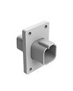 DIP Connector Featuring Gray Thermoplastic Housing and Multiple Terminal Options Designed for Wide Temperature Range Applications