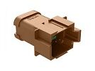 DIP Connector with Polyamide Housing and Multiple Terminal Types Supporting Operating Temperatures from Minus 55 to Plus 125 Celsius